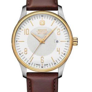 Wenger Men's Terragraph White Dial Watch - 01.9041.215C